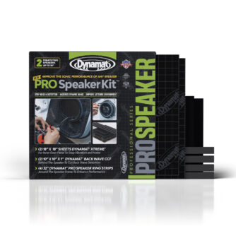 Dynamat PRO Speaker Sound Deadening & Enhancement Pack